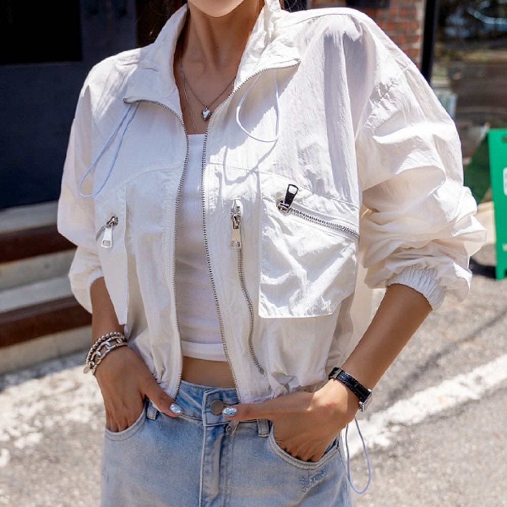 (マーク21) (55~99) ベースロック軽量ジップアップジャンパー NK41-J-14