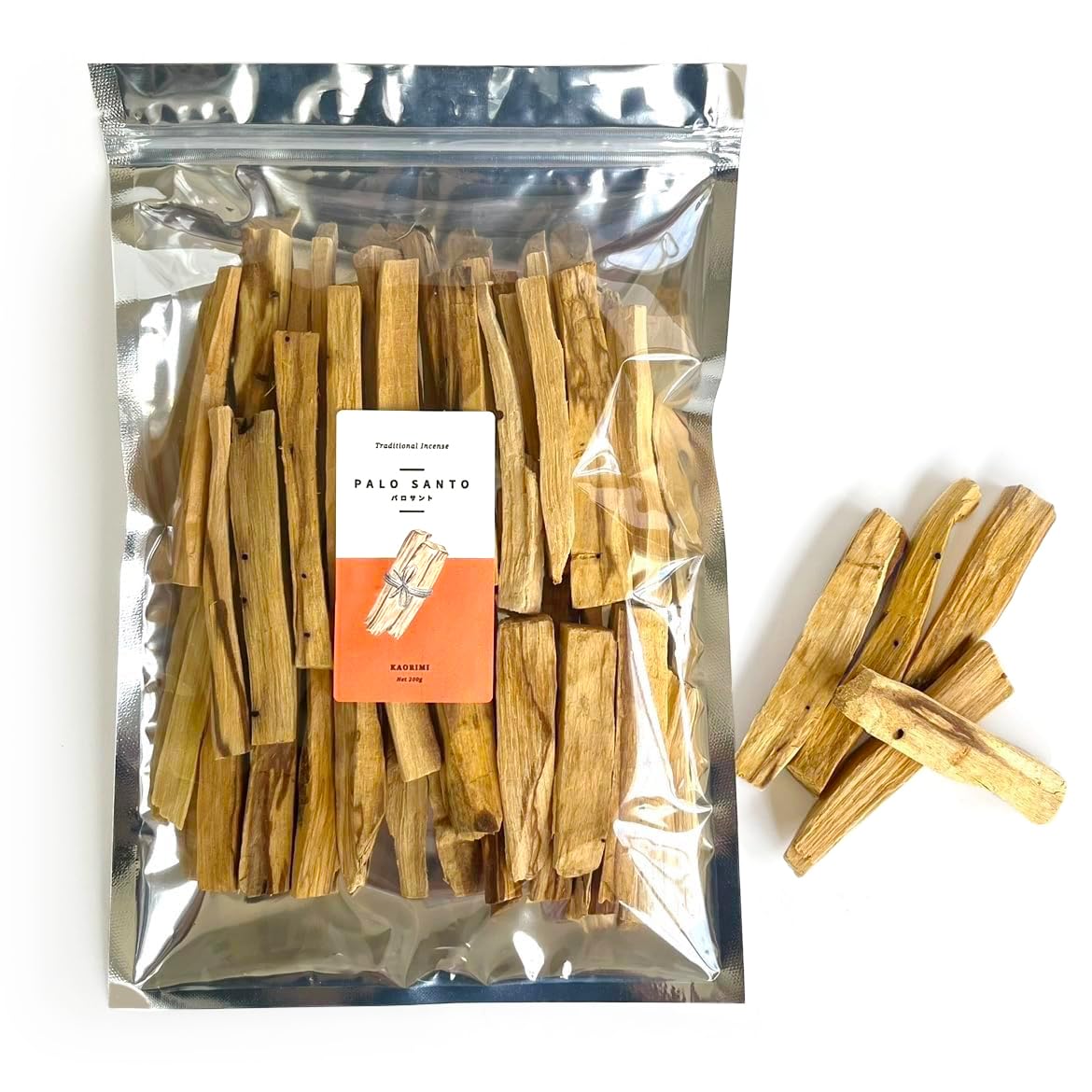 KAORIMI パロサント 大容量 (200g) お得用 パロサントスティック 本物 パロ・サント 香木 PALOSANTO