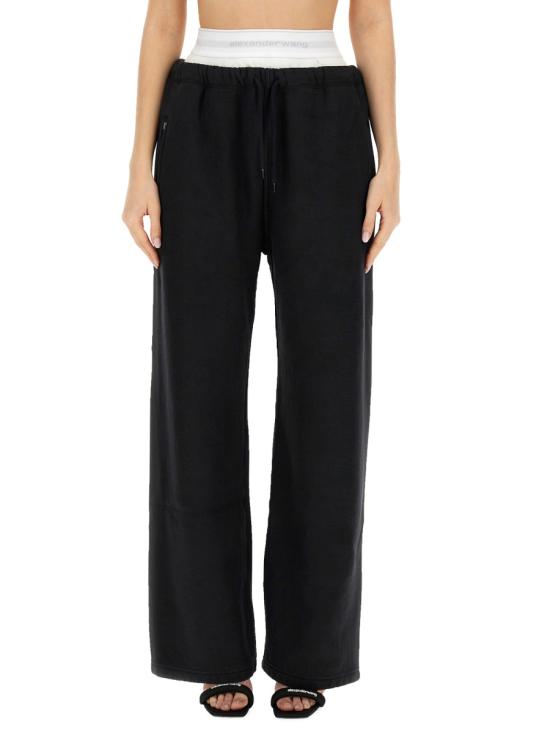T BY ALEXANDER WANG Women Straight Pants 4CC1244349 020A BLACK