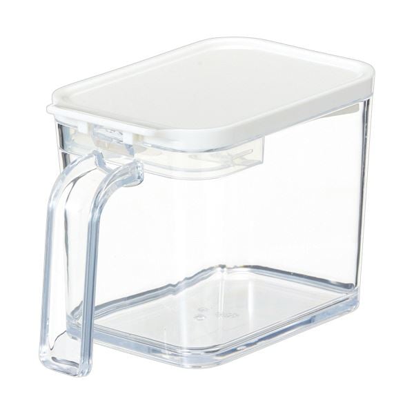 （まとめ） アスベル フォルマMRポット 700ml ホワイト A1136WH 1個 (×10セット)