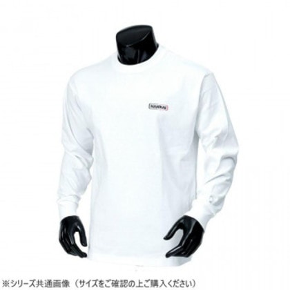NANKAI ナンカイ コーポレートロゴコットン長袖Tシャツ SDW-3503 L ホワイト