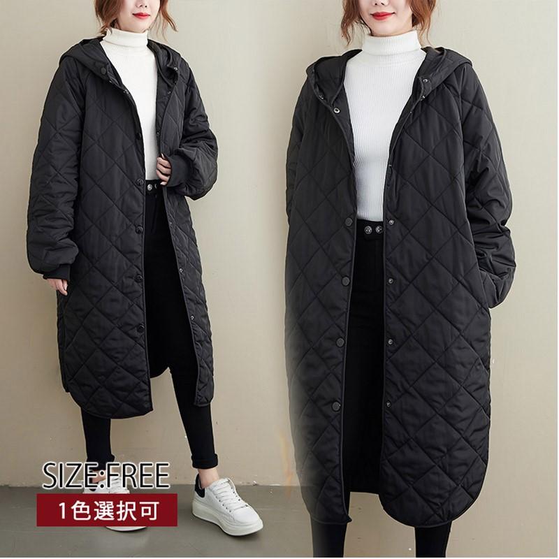 新品 大人気 保温　中綿ジャケット レディース 中綿コート ロング丈　 ダウンコート アウター 秋冬 ブルゾン あったか