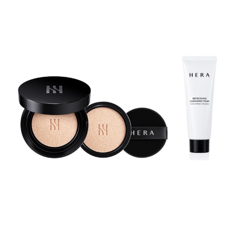 ブラック クッション ファンデーション デュオ 本品 SPF34/PA++ 15g + リフィル 15g セット 21C1