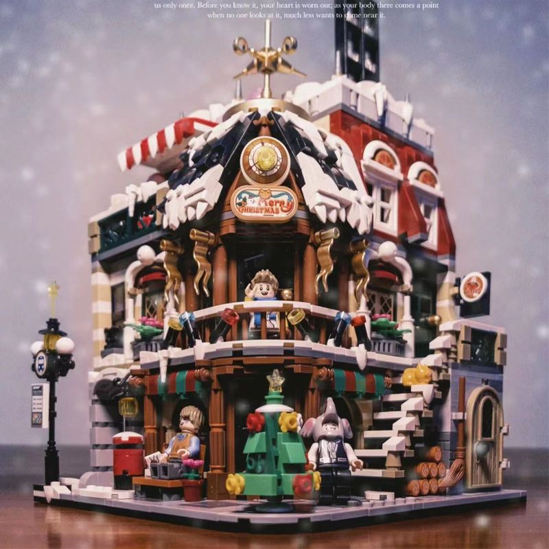 Loz 1054 クリスマスカフェ小粒子ビルディングブロック女の子クリスマスギフト教育アセンブリビルディングブロックおもちゃ 11,672円