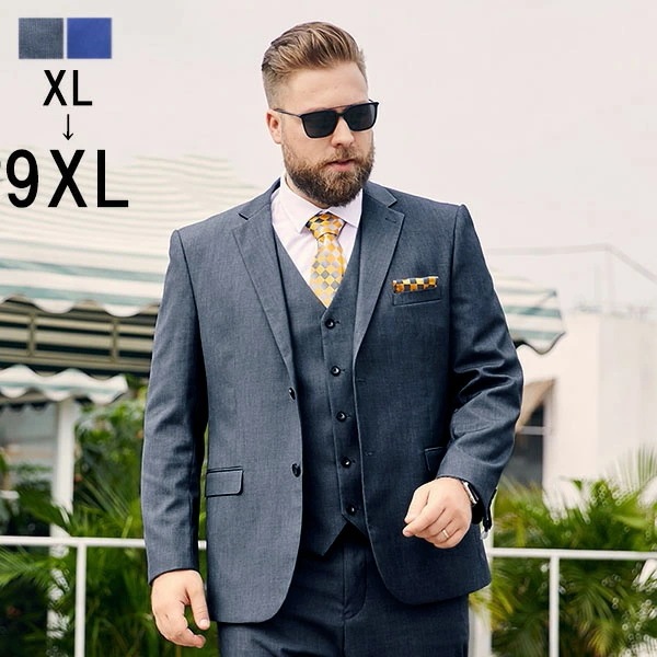 スーツ メンズ ビジネススーツ フォーマルスーツ パーティー 花婿スーツ 結婚式 卒業式 入学式 入社式 面接 suit リクルートスーツ 2つボタン ブルー グレー セットアップ 大きいサイズ 男性