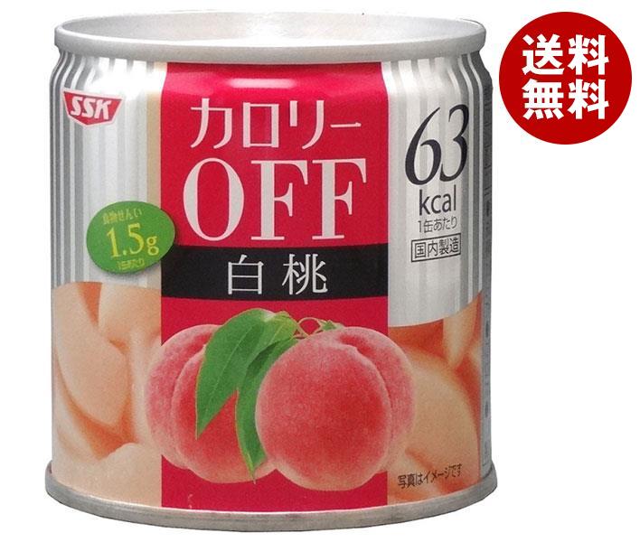 SSK カロリ－OFF 白桃 185g＊24個入