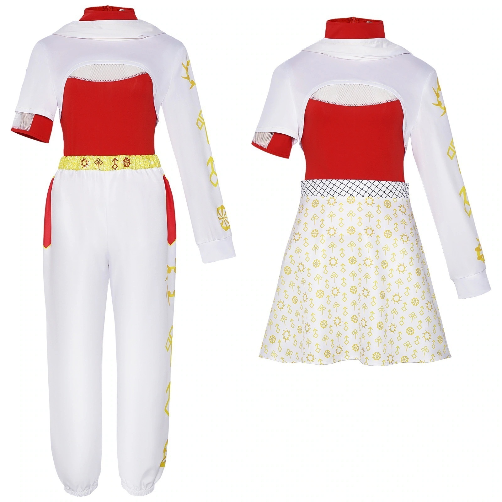 【最安値挑戦】ゾンビ高校cos服novaスポーツウェア子供ハロウィーンコスプレ二次元舞台演技服