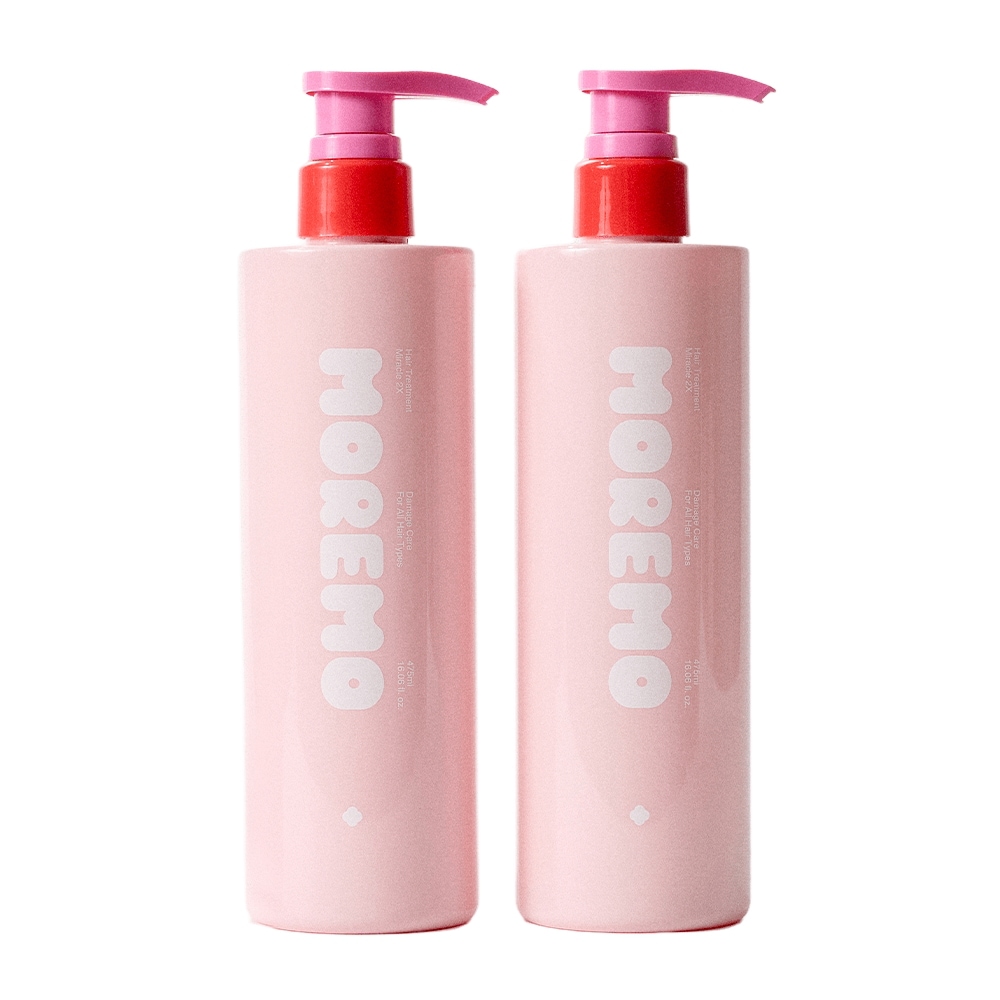[2種類の香り] モレモ タンパク質 ヘアパック トリートメント ミラクル 2X ダブルセット 480ml 2個