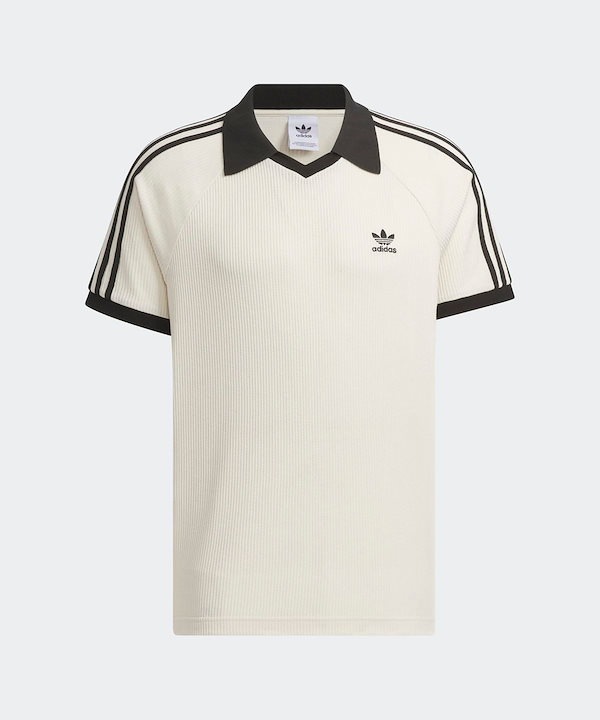 Qoo10 adidas アディダス ワッフル ポロシャツ 無地