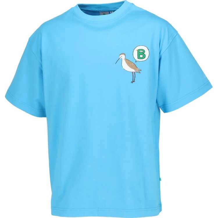 日本野鳥の会 クルーネック S/S Tシャツ こいしゆうかコレクション（レディース） インクブルー フリー #YL3037-12