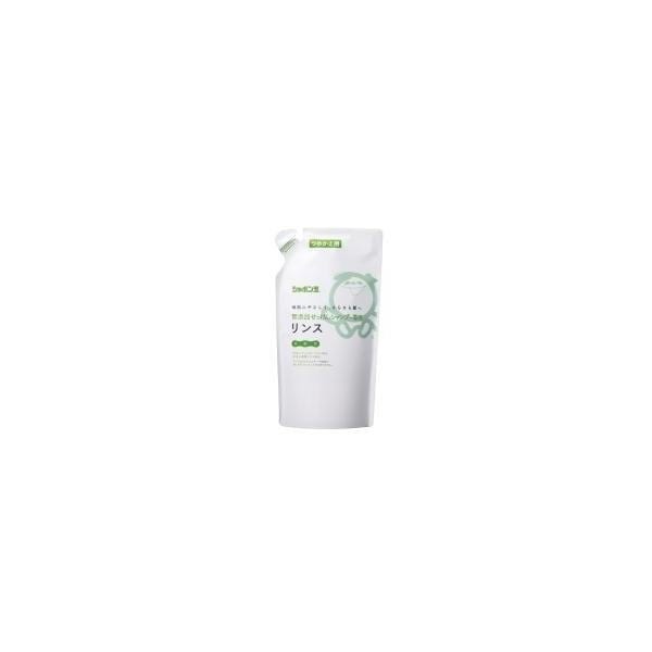 6個セット/シャボン玉石けん 無添加せっけんシャンプー専用リンス つめかえ用 420ml