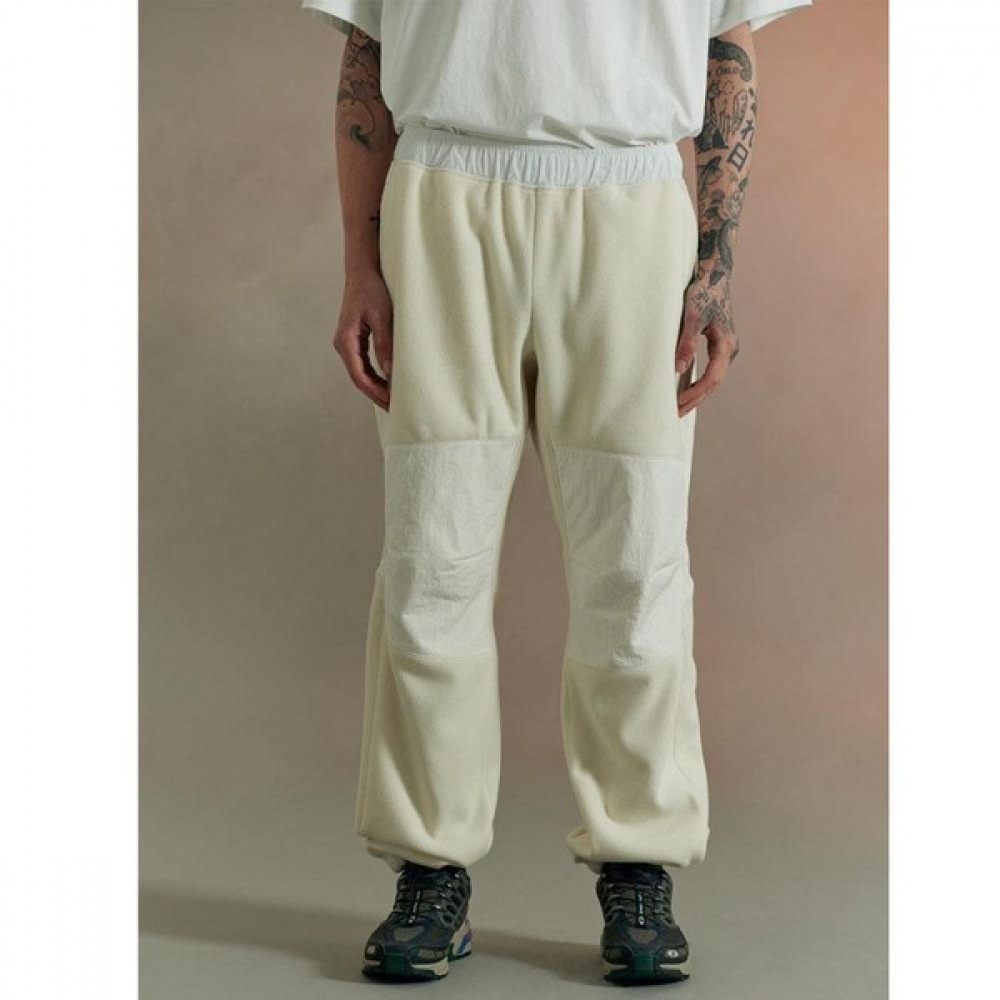 [Bobcat] マイクロフリースジョガーパンツ-アイボリー