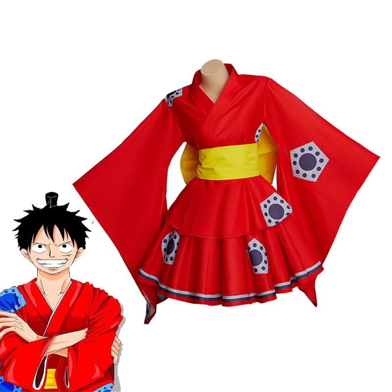 ワンピース コスプレ ルフィ ゾロ トラファルガー ローナ 明和国 着物 コスプレ アニメ