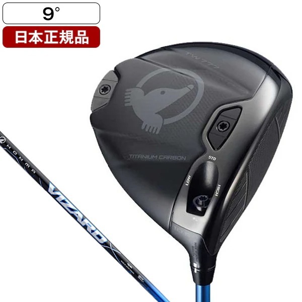 日本正規品 ホンマ TW777 ドライバー 2026年モデル VIZARD BLUE 5 9 S
