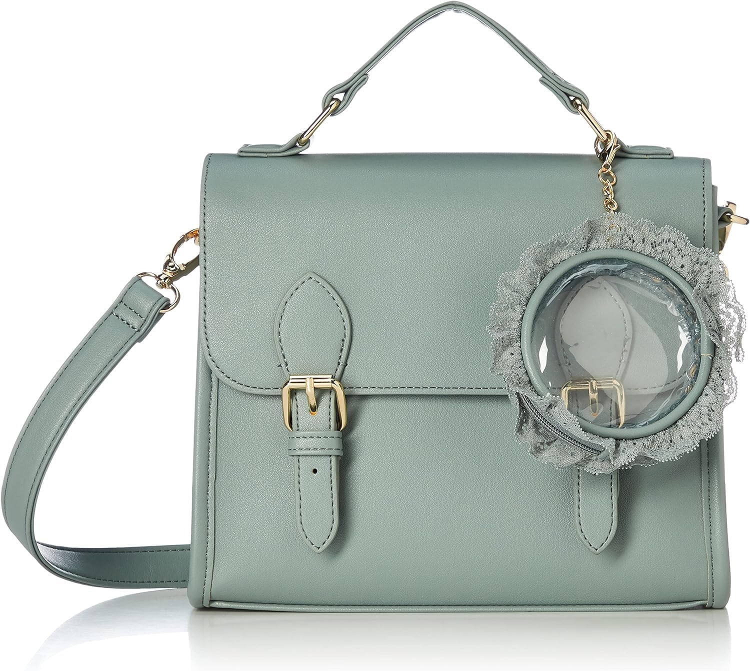 [ウィゴー] 2WAY サッチェル ショルダーバッグ 痛バ クリアバッグ 痛バッグ デコバッグ バッグ 鞄 推し活 推し活グッズ 推し活バッグ ライブ イベント お出かけ 普段使い デイリー ガーリー