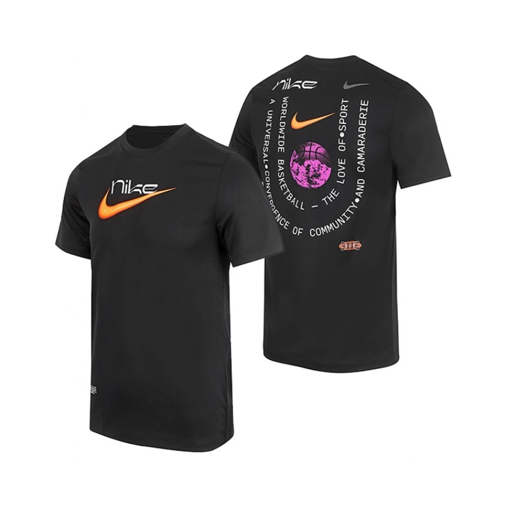 ナイキ DRI-FIT ショートスリーブバスケットボール T シャツ