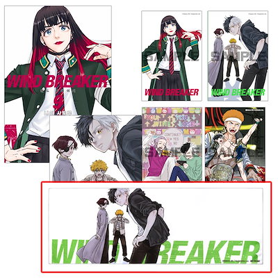 ウィンブレ WIND BREAKER キャラクターブック韓国版 アクリルスタンド ウィンブレ WIND BREAKER キャラクターブック韓国版 アクリル
