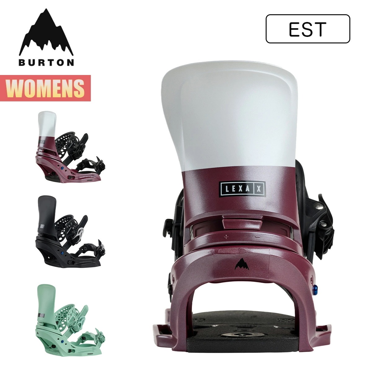 ビンディング レディース 25-26 レクサ X EST W26JP-222331 Womens Lexa X EST Snowboard Bindings ウィメンズ スノーボードバインディング