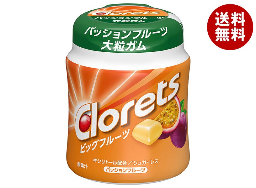 モンデリーズ・ジャパン クロレッツ ビッグフルーツ パッションフルーツ ボトル 112g×6個入×(2ケース)