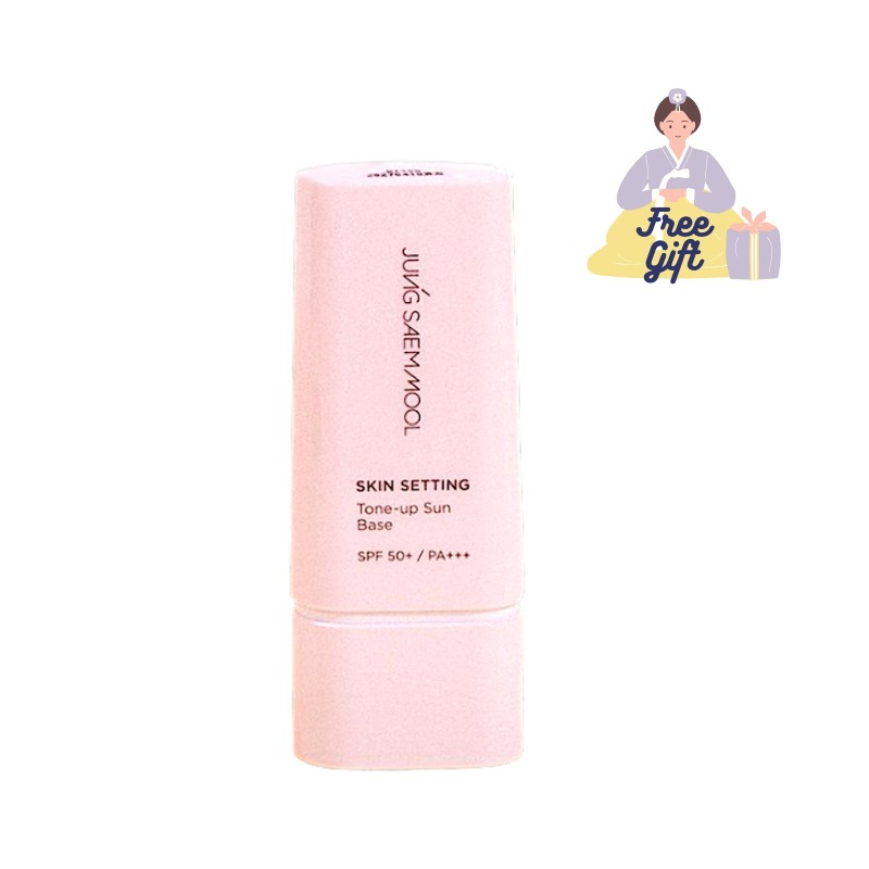 [JUNGSAEMMOO L] スキンセッティングトーンアップサンベース SPF50+ PA+++ 40ml　化粧下地/コントールカラー/くすみ殺し/くすみ消し/自然な血色/韓国人気　ベースカラー
