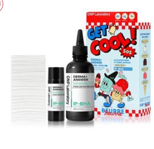 ダーマアンサー SOS スージングトニック BHAアンプル 200ml 企画 (+50ml+ガーゼパッド 40枚)/ブラックヘッド改善/皮脂量改善/肌鎮静/赤み鎮静