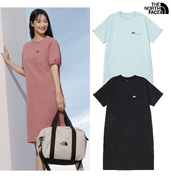 WomenS DAY ALL-ROUND ONEPIECE 3色 ノースフェイス 新商品 韓国人気 韓国ファッション マンツーマン シャツ 女性服 韓国スタイル 学生ファッション 肝節期