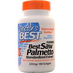 DOCTOR S BEST社　ベスト ソーパルメット(のこぎりやし) エクストラクト (320mg)180ソフトジェルカプセル