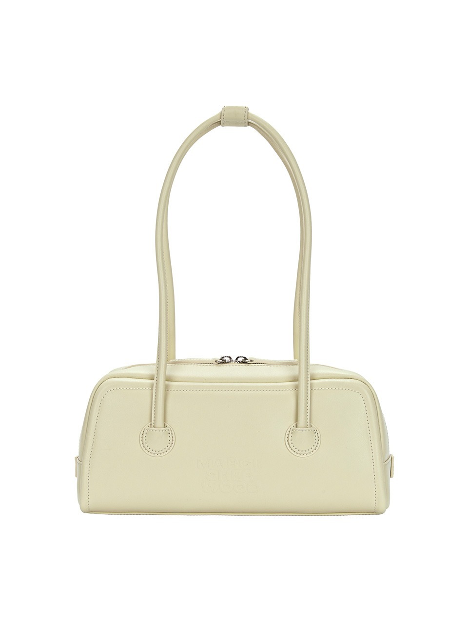 【MARGESHERWOOD】 SOFT BAGUETTE BAG : BLOND WOOD PLAIN