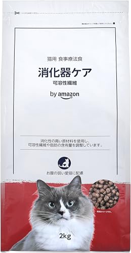by Amazon 猫用食事療法食 消化器ケア 可溶性繊維 2kg