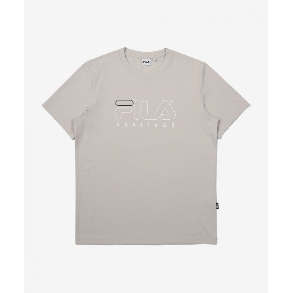 フィラ 3D ビッグロゴショートスリーブ T シャツ (FE2RSE5303XBEI)