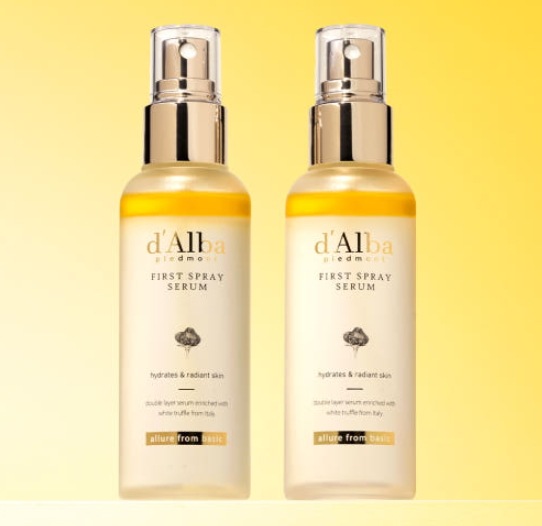 [オリジナルVER/2個]ビーガンイエローミストセラム100mlX2個/エッセンス/ファーストスプレー/ホワイトトリュフ/しわ改善/オイルミスト/保湿顔面リフティング光彩/ミスト ミスト化粧水