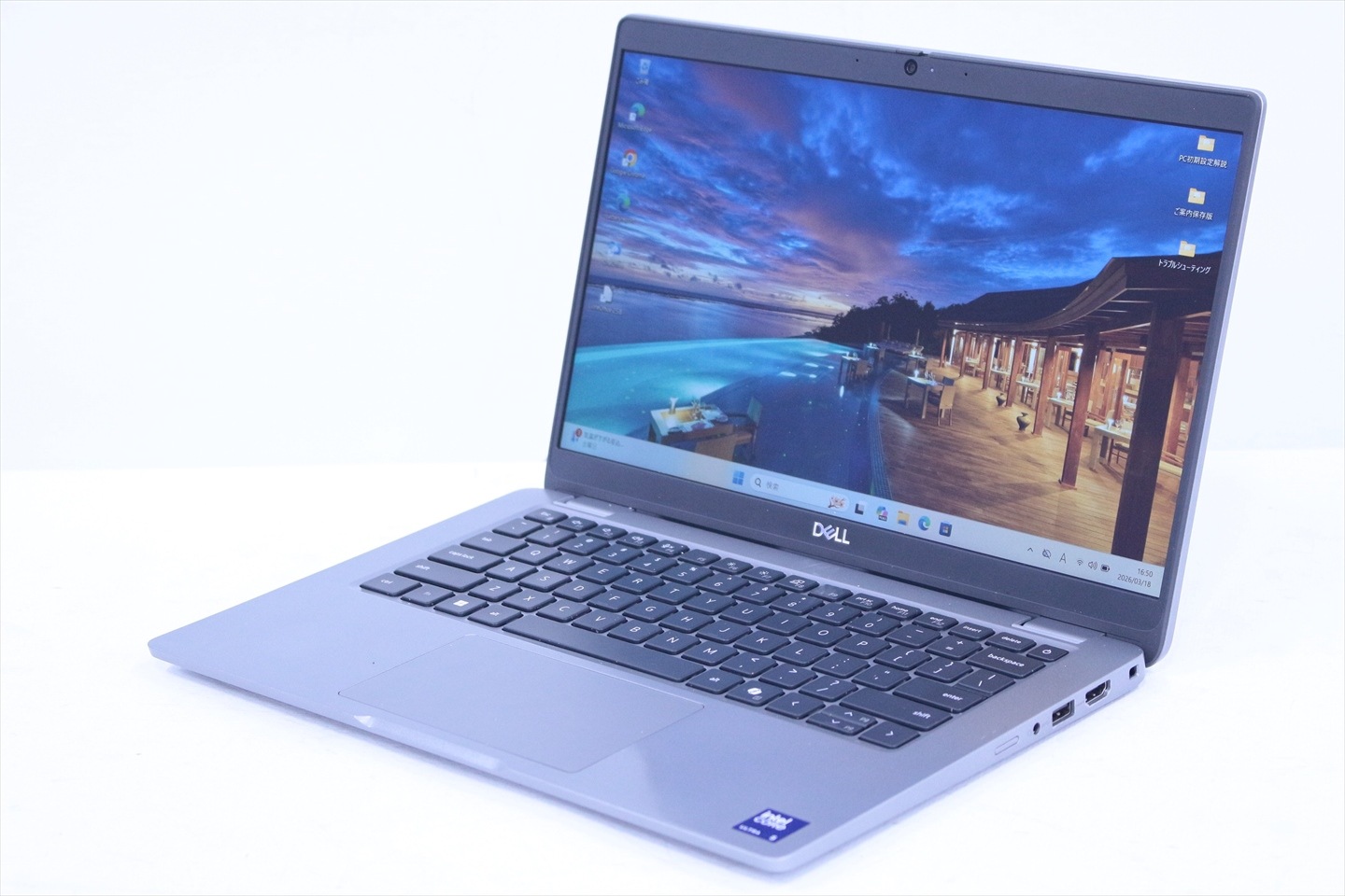 即配 良品 2024年AI特化NPU搭載快速モデル Ultra5 Latitude 13 5350 Ultra5 135U 16G 256G 13.3FHD Wi-Fi6E AAA評価