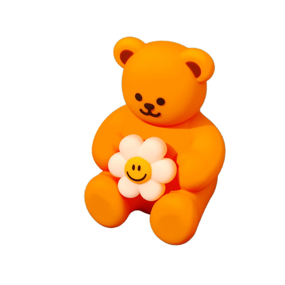 [ウィグルウィグル] ミニ照明 インテリア タッチ ムード灯 - Smile & Wiggle Bear