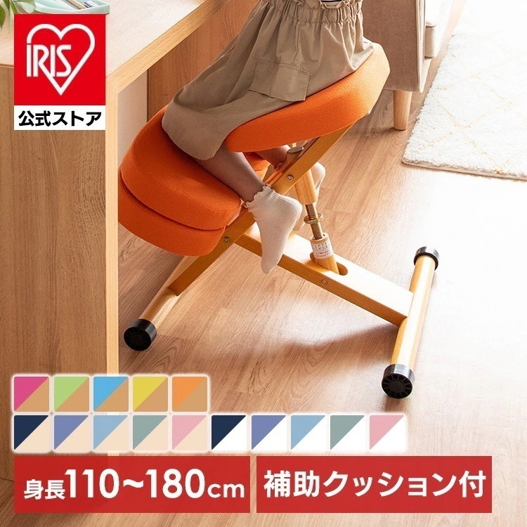 【目玉商品】プロポーションチェア 学習椅子 姿勢矯正 バランスチェア クッション付きプロポーションチェアキッズ CH-889CK (代引不可)(TD)