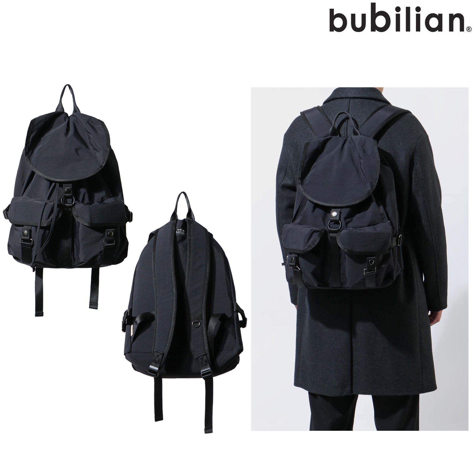 Lucid Backpack [BLACK] バッグ 多機能 軽量 ノートパソコン 収納 通勤 出張 旅行 通学 メンズ/レディース 人気 おしゃれ カジュアル