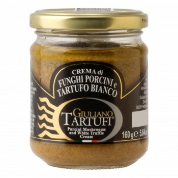 ジュリアーノ/タルトゥーフィ　ポルチーニクリーム　白トリュフ入り　160g　12本セット　2052