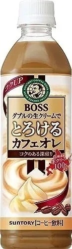 BOSS(ボス) サントリー コーヒーボス 液体 とろけるカフェオレ 500ml×24本