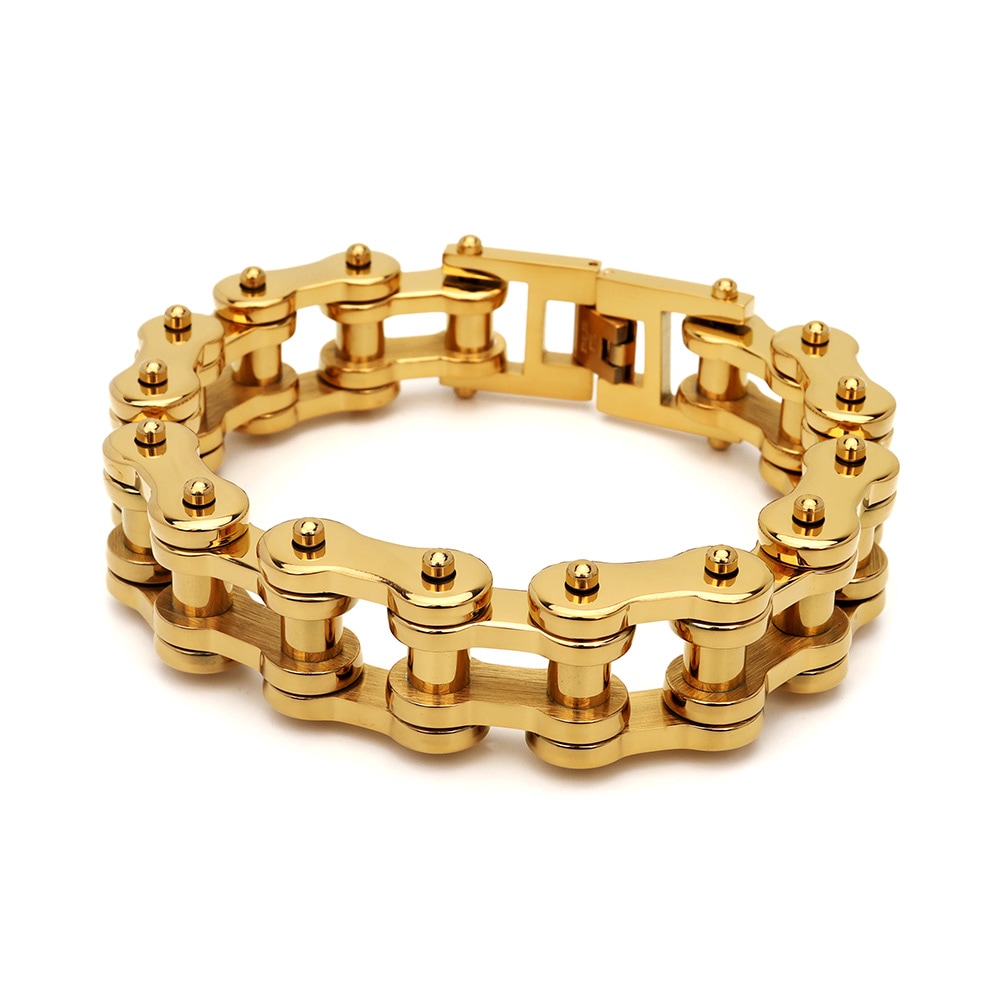 316L バイクチェーンブレスレット [b600] 5,960円