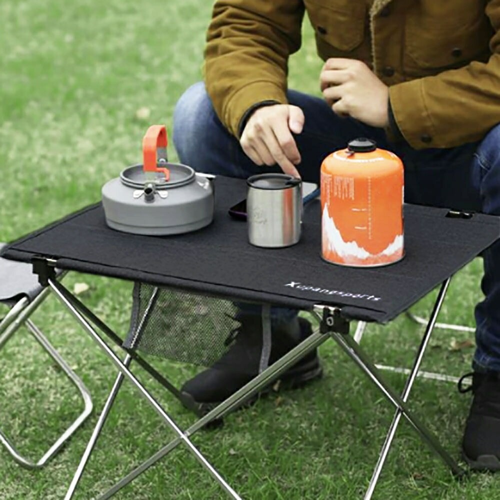 アウトドア 折りたたみ 58cm テーブル ブラック キャンプ