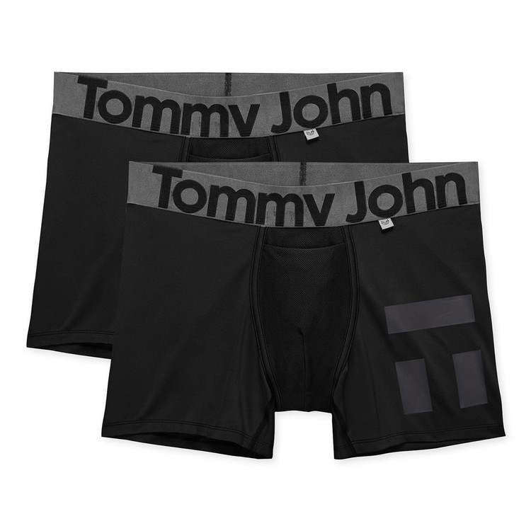 トミージョン：360 SPORT HAMMOCK POUCH ボクサーパンツ 2PK [ブラック]【1003351-BLK】