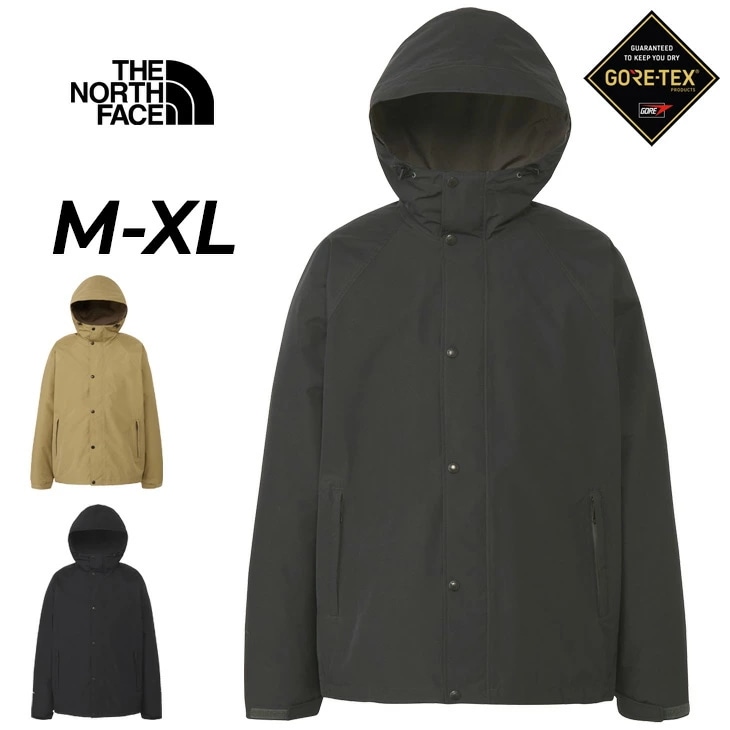 レインジャケット GORE-TEX メンズ ストアウェイジャケット 防水 アウター スタッフサック付 アウトドアウェア 登山 トレッキング パーカージャケット 男性用 ゴアテックス/NP62553