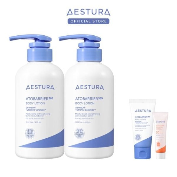 エストラ アトバリア 365 ボディローション 400ml 2個