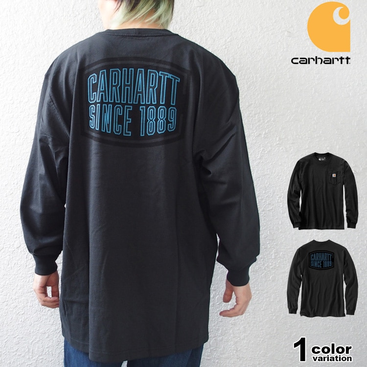 Tシャツ 長袖 ロンT ポケットTシャツ バックプリント ルーズフィット メンズ トップス 大きいサイズ 107038