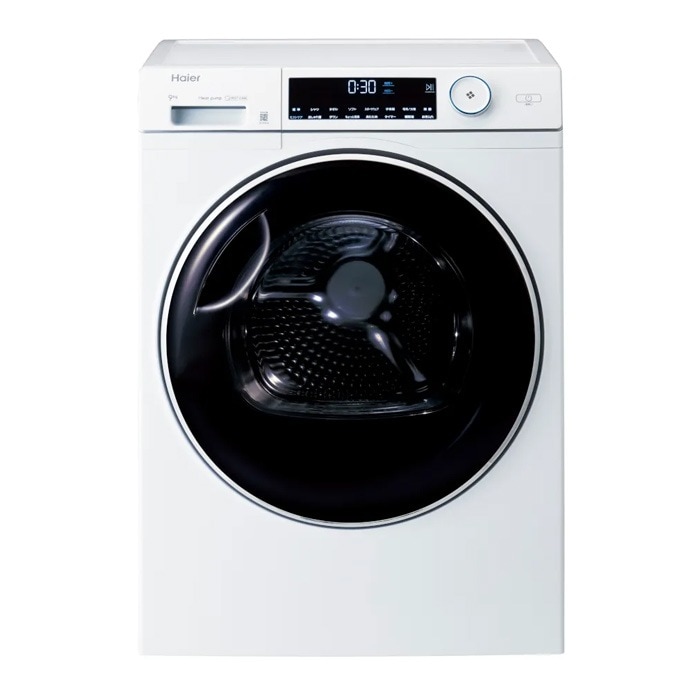 衣類乾燥機 9.0kg 右開き FUWATO フワット 衣類ケア乾燥機 JZ-K90A ホワイト