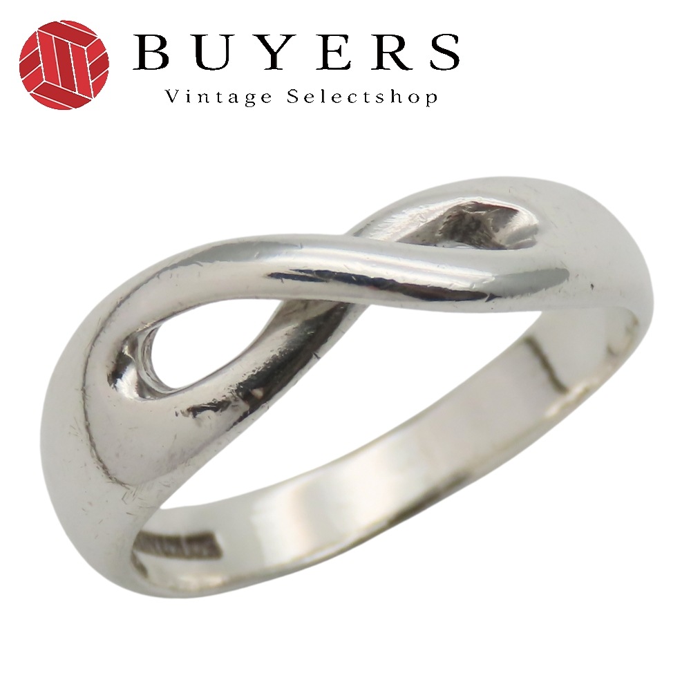 中古 リング・指輪 インフィニティ シルバー925 約3.1g シルバー アクセサリー レディース 女性