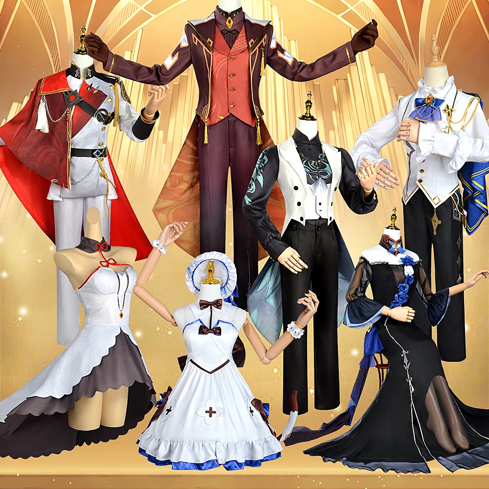 インパクトコンサートコンサートコスプレコスプレ衣料zhongli Yula Ganyudadadalia Abedo Costume Set Women 7,307円