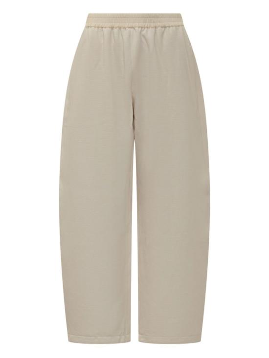 STUDIO NICHOLSON Women Straight Pants THALOSNW 1592CHALK White