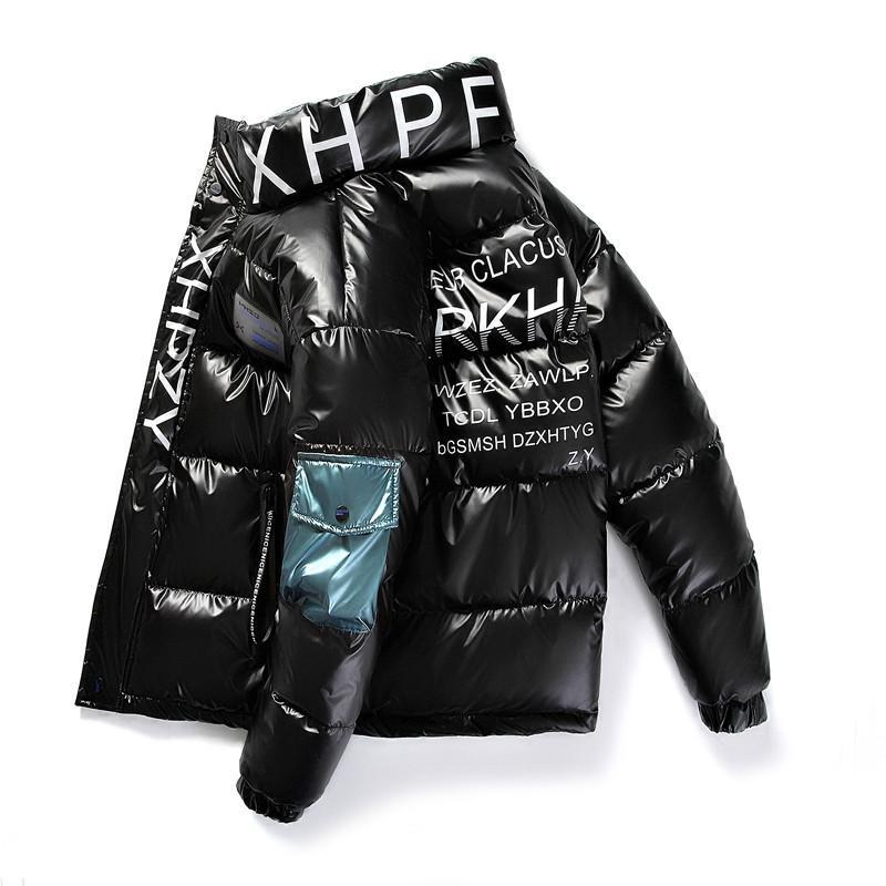 ダウンジャケット メンズ 40代 ショート丈 ピカピカ 体型カバー 人気 韓国ファッション 中綿ジャケット 極暖 秋冬 カジュアル 大きいサイズ