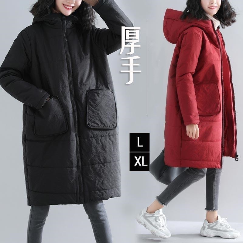 人気沸騰新柄追加 コート レディース 中綿コート ロングコート 中綿ジャケット アウター フード付き 秋 冬 秋服 冬服 長袖 保温 ゆったり 体型カパー 防寒 カジュアル