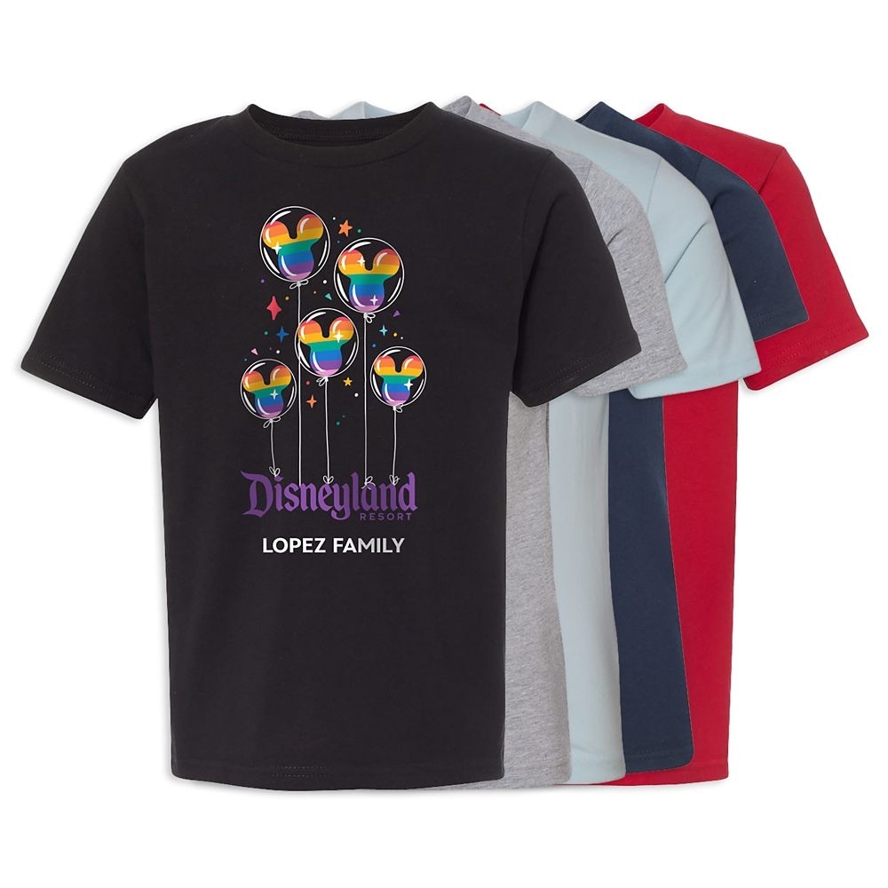 ディズニーキッズディズニーランドミッキーマウスバルーンTシャツ カスタマイズ